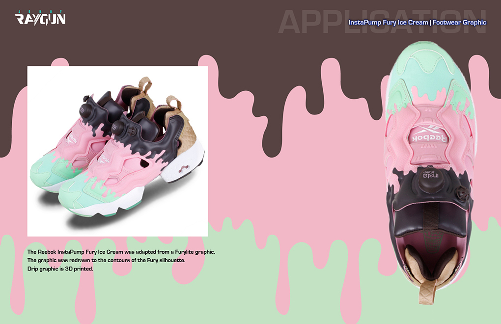 reebok fury ice cream